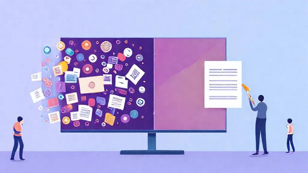 Process of filtering many AI-generated ideas into one focused campaign brief.