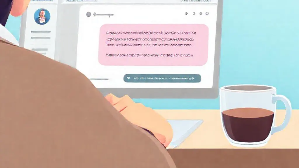 A person writing a prompt to get an AI to analyse customer support data.