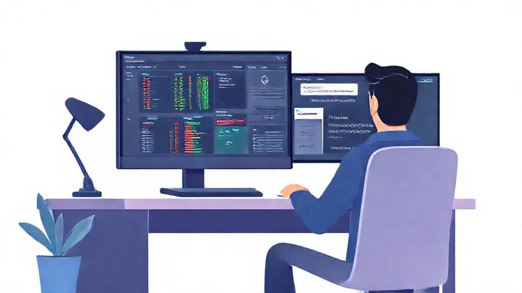 Security analyst reviewing an AI-drafted detection rule on screen