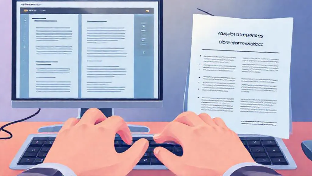 A designer using AI to synthesise user research notes into themes and personas.