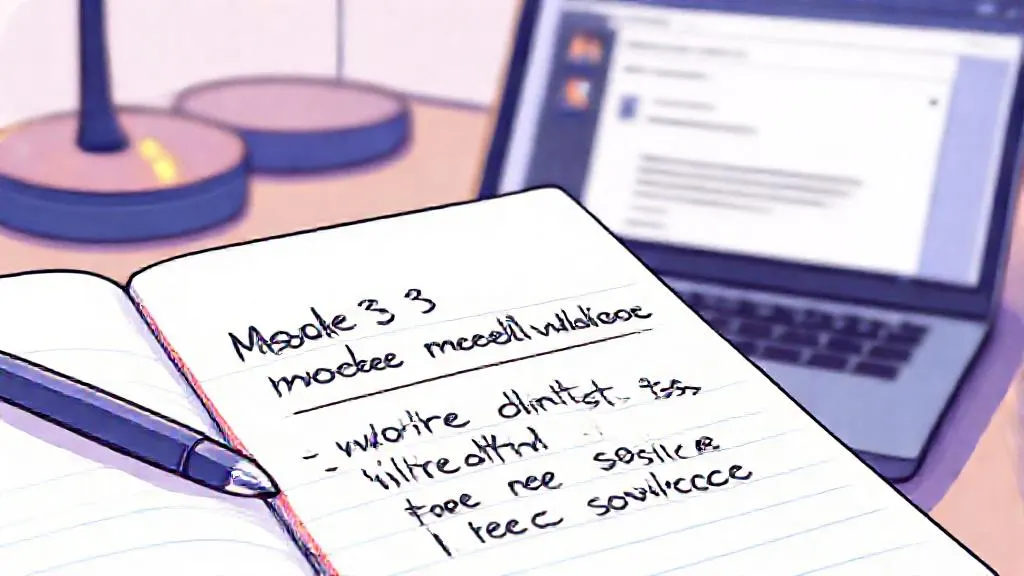 Developer's notebook mapping a machine learning course module to a real code review task